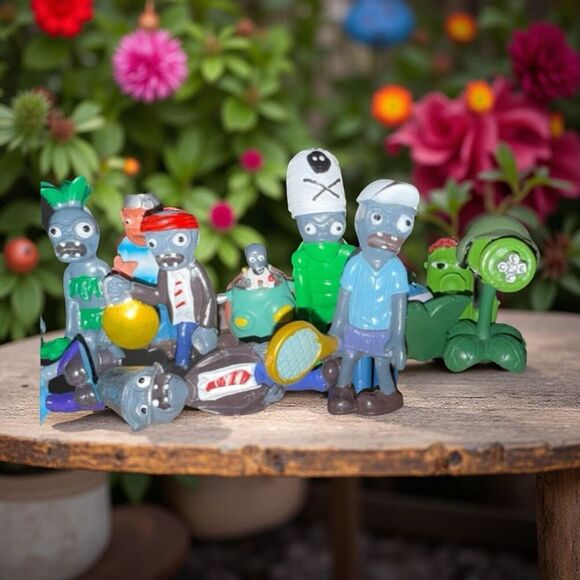 Planet Vs Zombies PVC Cake Toppers Figures B21 - Picture 1 of 6